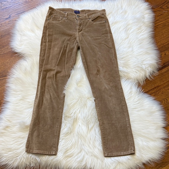 NYDJ Tan Corduroy Skinny Pant - Picture 2 of 5